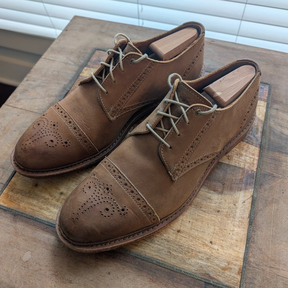Allen Edmonds Bainbridge Cap Toe Derby, Men's 9D